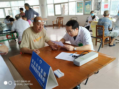 健康管理科深入社區(qū)，貼心服務(wù)守護村民健康